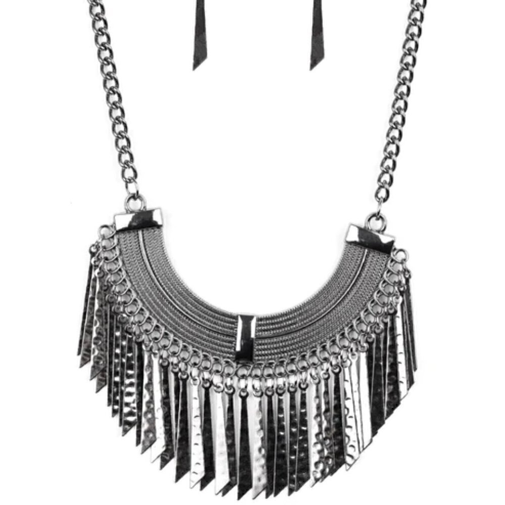 Impressively Incan Black Necklace